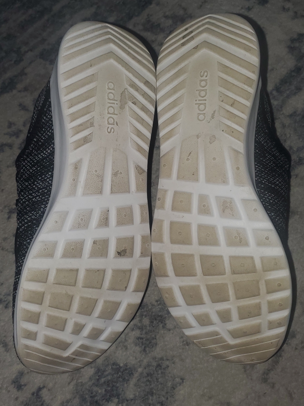 adidas Women’s Black Knit Casual Sneakers - Picture 6 of 6